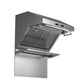 FORNO Savona 30" 600 CFM Wall Mount Range Hood with Back Splash and Hybrid Filters, FRHWM5029-30HB