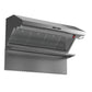 FORNO Savona 48" 1,200 CFM Wall Mount Range Hood with Back Splash and Hybrid Filters, FRHWM5029-48HB