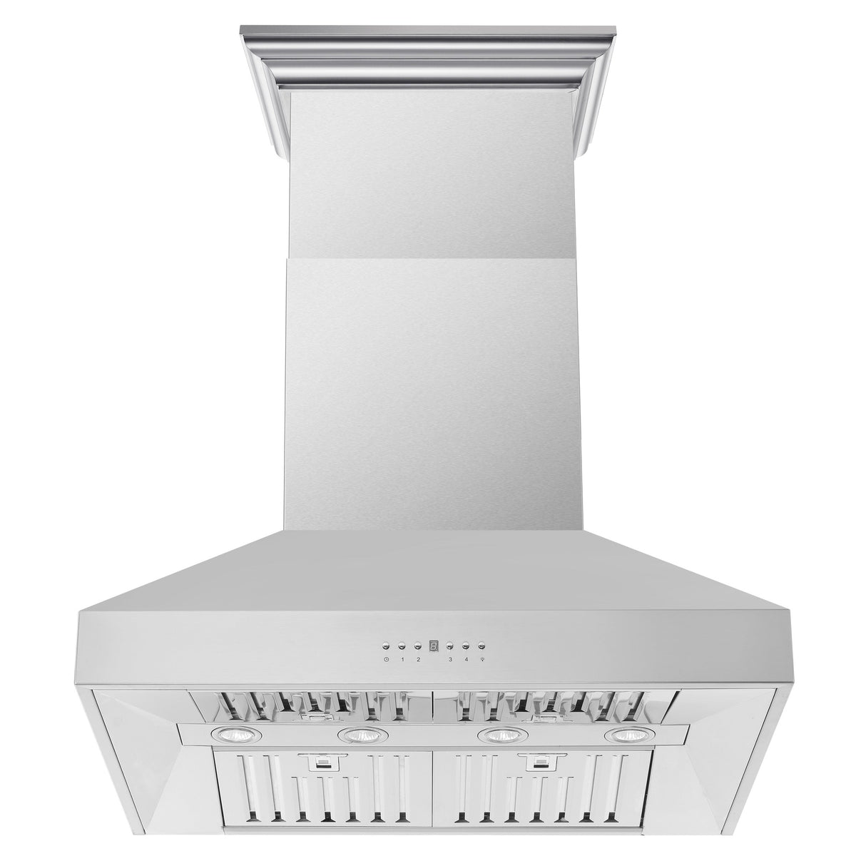 FORNO Orvieto 36" 1,200 CFM Wall Mount Range Hood in Stainless Steel, FRHWM5094-36