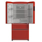 FORNO Espresso Luigi 33" 18 cu. ft. French Door Refrigerator in Red, FFFFD1791-33RED