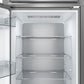 FORNO Maderno 28" 13.6 cu. ft. Left Swing Convertible Refrigerator/ Freezer with Modern Trim Kit, FFFFD1722-32LS