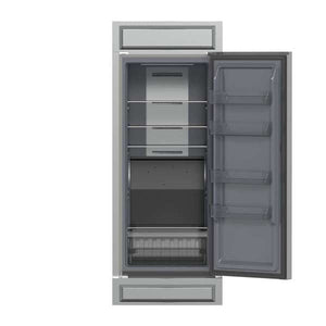 FORNO Fortezza 32" Right-Swing Convertible Refrigerator/Freezer with Digital Controls with Modern Trim Kit, FFFFD1738-32RMG