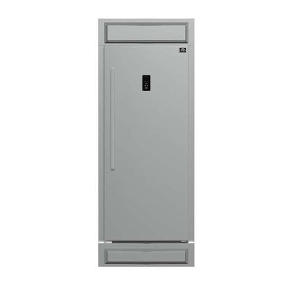 FORNO Fortezza 32" Right-Swing Convertible Refrigerator/Freezer with Digital Controls with Modern Trim Kit, FFFFD1738-32RMG