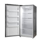 FORNO Rizzuto 28" 13.8 cu.ft. Left Hand Swing Convertible Refrigerator/Freezer in Stainless Steel, FFFFD1933-28LS
