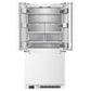 FORNO Rivestito 36" 15.5 cu. ft. Counter Depth Built-In Panel-Ready French Door Refrigerator with Automatic Ice Maker, FFRBI1811-36FR