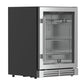 FORNO Asciutto 24" 4.41 cu.ft  Dry Aging Cabinet with LED Lighting and Adjustable Shelves in Stainless Steel, FFSDA6840-24
