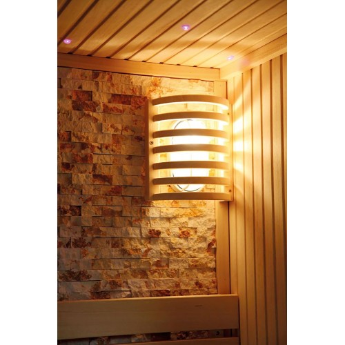 Rockledge 2-Person Indoor Traditional Sauna light