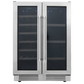 THOR Kitchen 24 in. 21 Bottle & 95-Can Wine Cooler, TBC2401DI