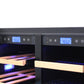 THOR Kitchen 24 in. 21 Bottle & 95-Can Wine Cooler, TBC2401DI