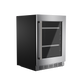 THOR Kitchen 24" 5.2 cu. ft. 113 Can Undercounter Beverage Cooler with LED Lights, TBR24US