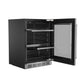 THOR Kitchen 24" 5.2 cu. ft. 113 Can Undercounter Beverage Cooler with LED Lights, TBR24US