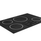 THOR Kitchen 30 in. Glass Induction Cooktop in Black with 4 Elements, TEC3001iC1