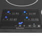 THOR Kitchen 30 in. Glass Induction Cooktop in Black with 4 Elements, TEC3001iC1