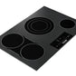 THOR Kitchen 30 In. Professional Electric Cooktop With 4 Burners in Black, TEC30