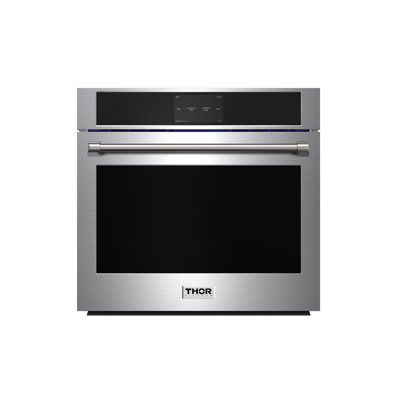 THOR Kitchen 30" 4.8 cu. ft. Professional Electric Single Wall Oven with Air Fry and Self-Clean in Stainless Steel, TEW30ES