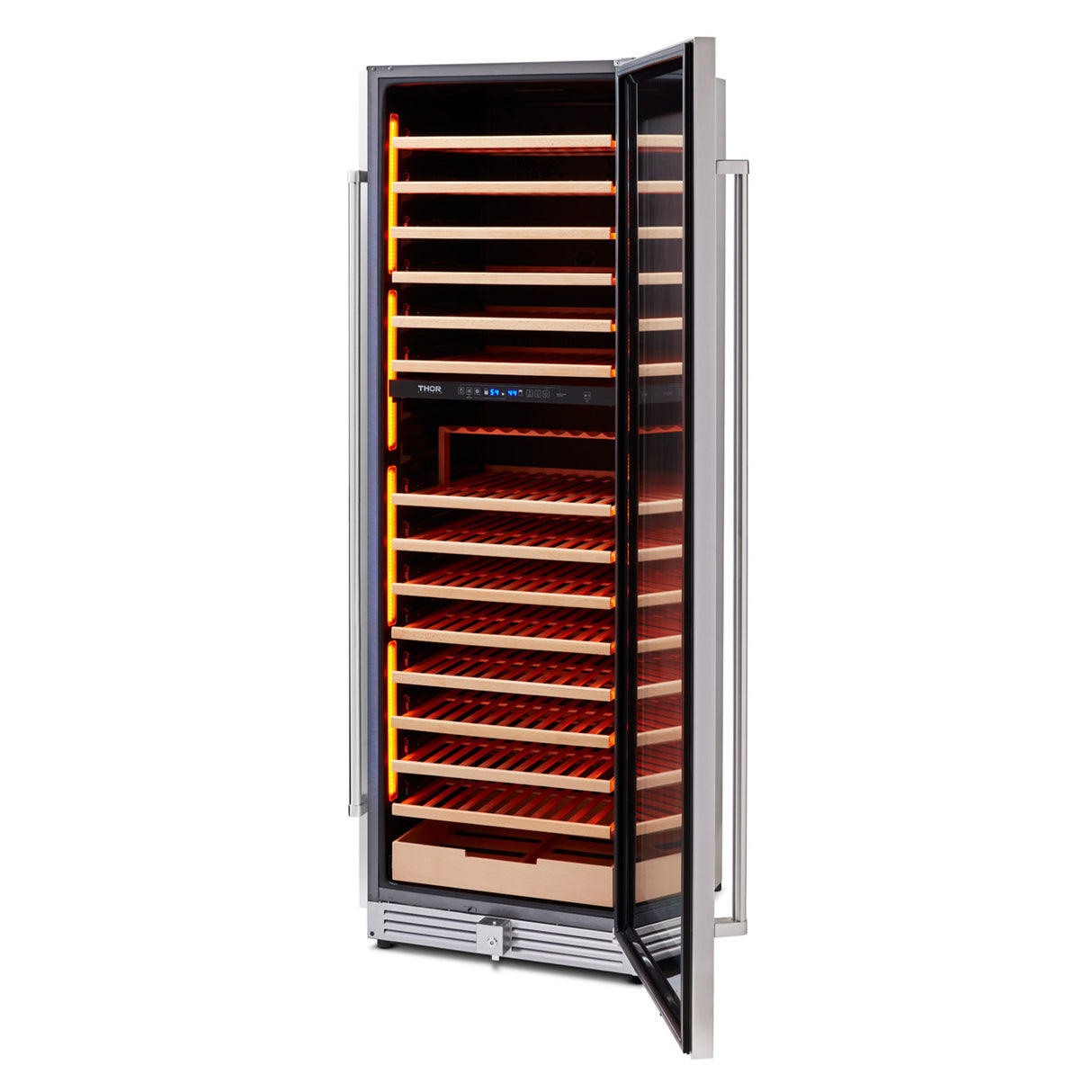 THOR 24 Inch Dual Zone Wine Cooler, 162 Wine Bottle Capacity – TWC2403DI