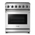 THOR Kitchen - 3 Piece Kitchen Package - 30" Liquid Propane Range, 30" Wall Mount Range Hood & 24" Dishwasher