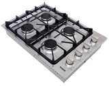 THOR 30 Inch Professional Drop-In Gas Cooktop with Four Burners in Stainless Steel – TGC3001