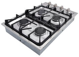 THOR 30 Inch Professional Drop-In Gas Cooktop with Four Burners in Stainless Steel – TGC3001