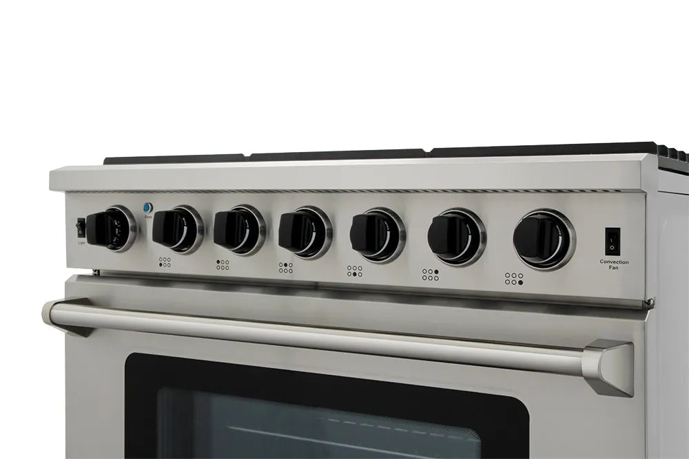 THOR 36 Inch Gas Range in Stainless Steel – LRG3601U