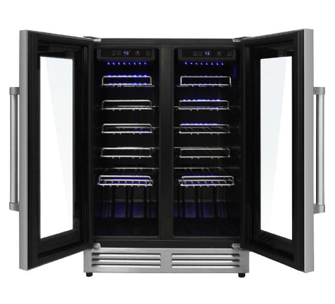 THOR 42 Bottle Dual Zone Built-in Wine Cooler – TWC2402