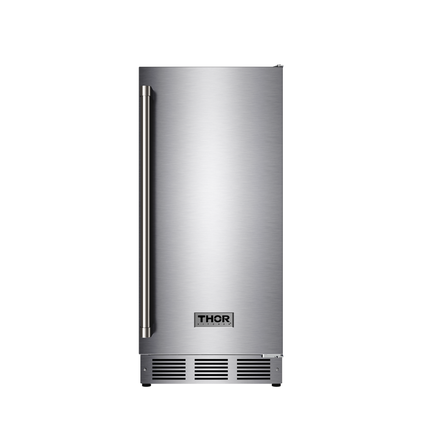 THOR Kitchen 15" Indoor/Outdoor Ice Maker with Drain Pump in Stainless Steel, TIM1511