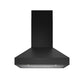 THOR Kitchen 36" 800 CFM Convertible Wall Mount Convertible Range Hood in Black Stainless Steel, TRH36PB