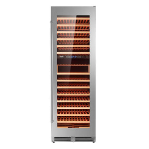 THOR Kitchen 24 in. 162 Bottle Dual Zone Wine Cooler, TWC2403DI