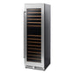 THOR Kitchen 24 in. 162 Bottle Dual Zone Wine Cooler, TWC2403DI