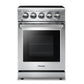 THOR Kitchen Package - 24" Professional Electric Range, Range Hood, AP-HRE2401