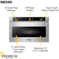 THOR Kitchen Package - 36 Inch Gas Range, Range Hood, Microwave, AP-LRG3601U-C-4