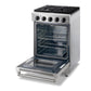 THOR Kitchen 24 in. Professional Gas Range in Stainless Steel, LRG2401U