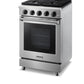 THOR Kitchen Package - 24" Gas Range and Range Hood, AP-LRG2401U