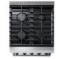 THOR Kitchen Package - 24" Gas Range and Range Hood, AP-LRG2401U