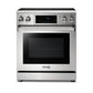 THOR Kitchen Package - 30" Electric Range, Range Hood, Refrigerator, Dishwasher, Wine Cooler, AP-TRE3001-4
