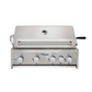 THOR Outdoor Kitchen Package with Propane Gas Grill and Refrigerator, AP-Outdoor-LP-R-6-A