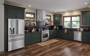 THOR Kitchen Package - 36" Propane Gas Range, Refrigerator with Water and Ice Dispenser, Dishwasher, AP-HRG3618ULP-9