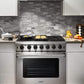 THOR Kitchen Package - 36" Propane Gas Range, 36" Range Hood, AP-LRG3601ULP