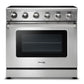 THOR Kitchen Package - 36" Electric Range, Refrigerator with Water and Ice Dispenser, Dishwasher, AP-HRE3601-9