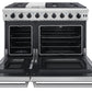 THOR Kitchen Package - 48" Propane Gas Range, Dishwasher, Refrigerator with Water and Ice Dispenser, AP-LRG4807ULP-9