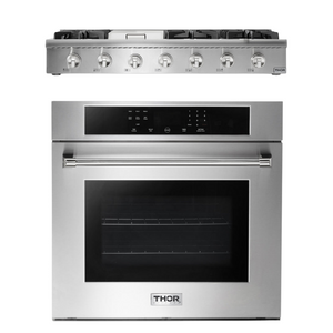 THOR Kitchen Package - 30" Wall Oven, 48" Rangetop, AP-HRT4806U