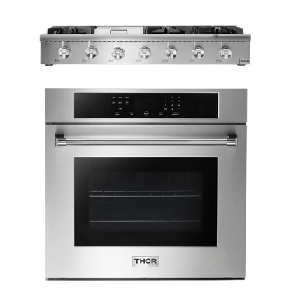 THOR Kitchen Package - 30" Wall Oven, 48" Rangetop, AP-HRT4806U