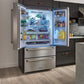 THOR Kitchen Package - 36" Electric Range, Range Hood, Refrigerator, Dishwasher, Wine Cooler, AP-ARE36-W-3