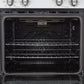FORNO Espresso Vomero 30" 10 cu. ft. Electric Double Wall Oven in White with Stainless Steel Accents, FBOEL1324-30WHT