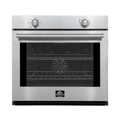 FORNO Espresso Vomero 30" 5 cu. ft. Built-In Single Electric Wall Oven in Stainless Steel, FBOEL1370-30