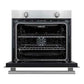 FORNO Espresso Vomero 30" 5 cu. ft. Built-In Single Electric Wall Oven in Stainless Steel, FBOEL1370-30