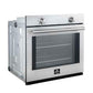 FORNO Espresso Vomero 30" 5 cu. ft. Built-In Single Electric Wall Oven in Stainless Steel, FBOEL1370-30