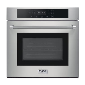THOR Kitchen 30 in. Professional Self-Cleaning Wall Oven in Stainless Steel, HEW3001