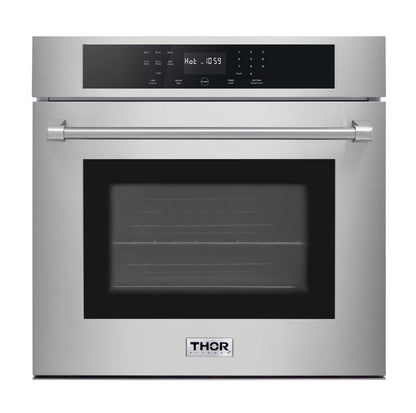 THOR Kitchen 30 in. Professional Self-Cleaning Wall Oven in Stainless Steel, HEW3001