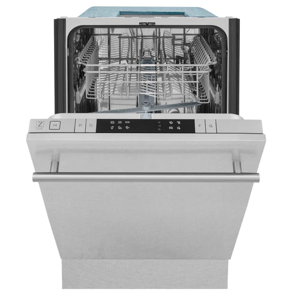 ZLINE 18" Built-in Dishwasher with Modern Style Handle